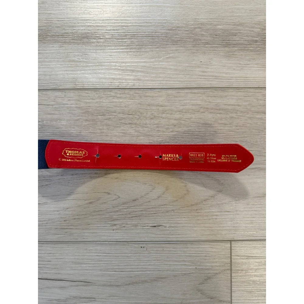 Marks & Spencer Thomas & Friends Kids Belt Red Blue Elastic 2-4 Years 18-22in